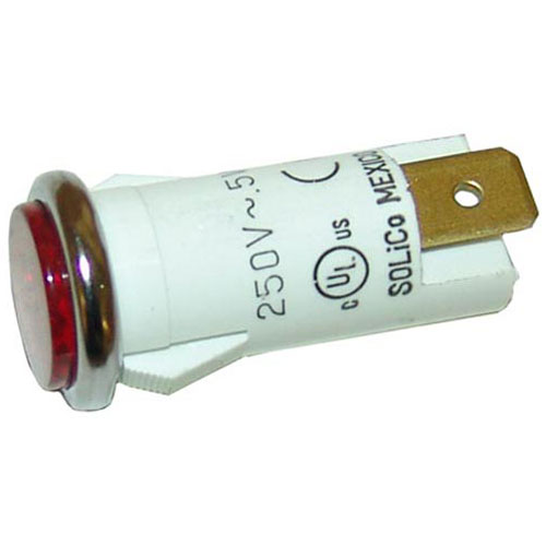 (image for) Star Mfg Y6690 SIGNAL LIGHT 1/2" RED 250V - Click Image to Close